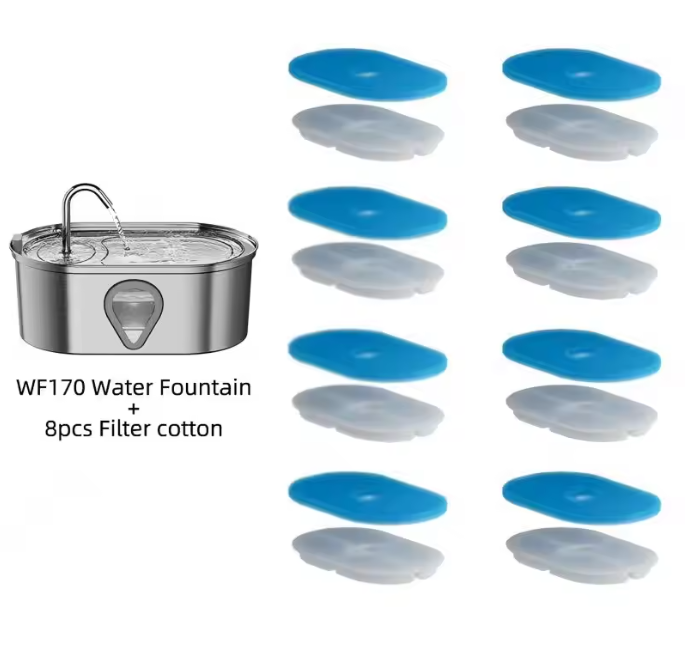 Cat & Dog Water Fountain Made with Stainless Steel