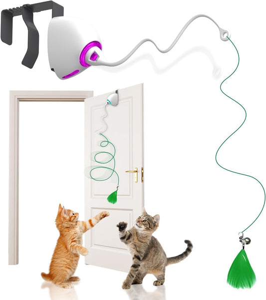 Cat Toys Hanging Door Automatic Kitten Toy