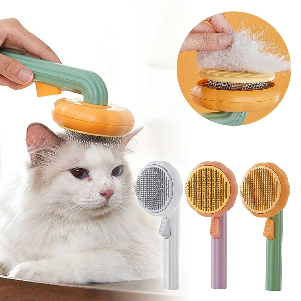 Pet Hair Shedding Comb For Cats Dogs Hair Cleaning Grooming