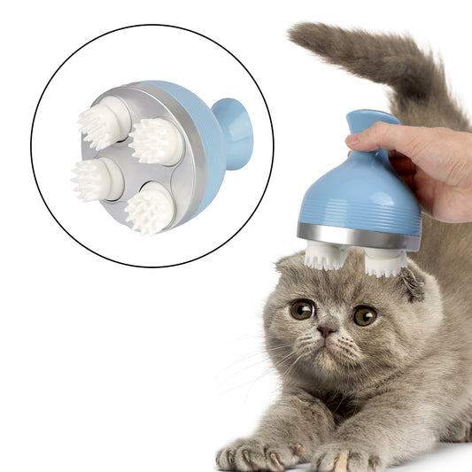 Electric Head Massager Pet Cat Dog Massage Relieve Stress