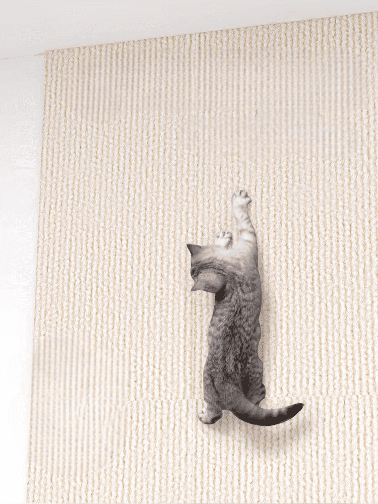 Cat Scratching Mat with Self-Adhesive Trimmable