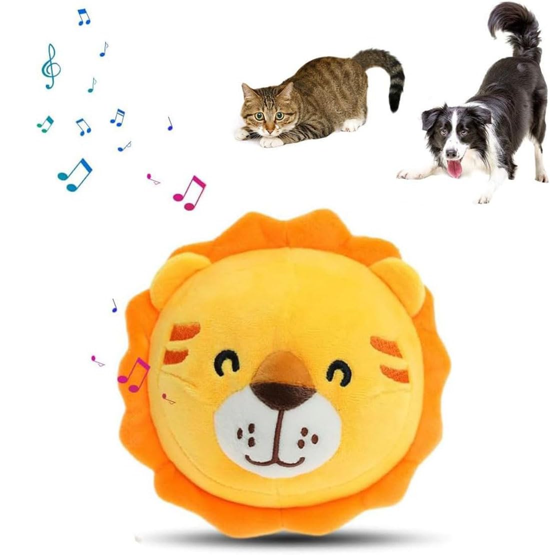 Active Moving Pet Plush Toy