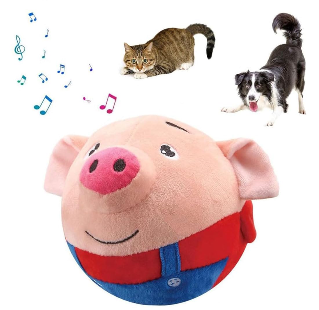 Active Moving Pet Plush Toy