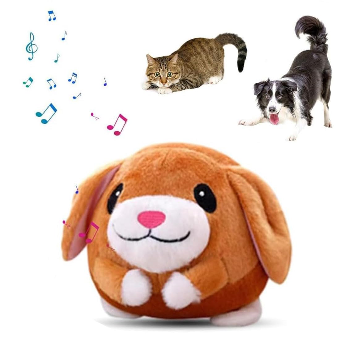 Active Moving Pet Plush Toy