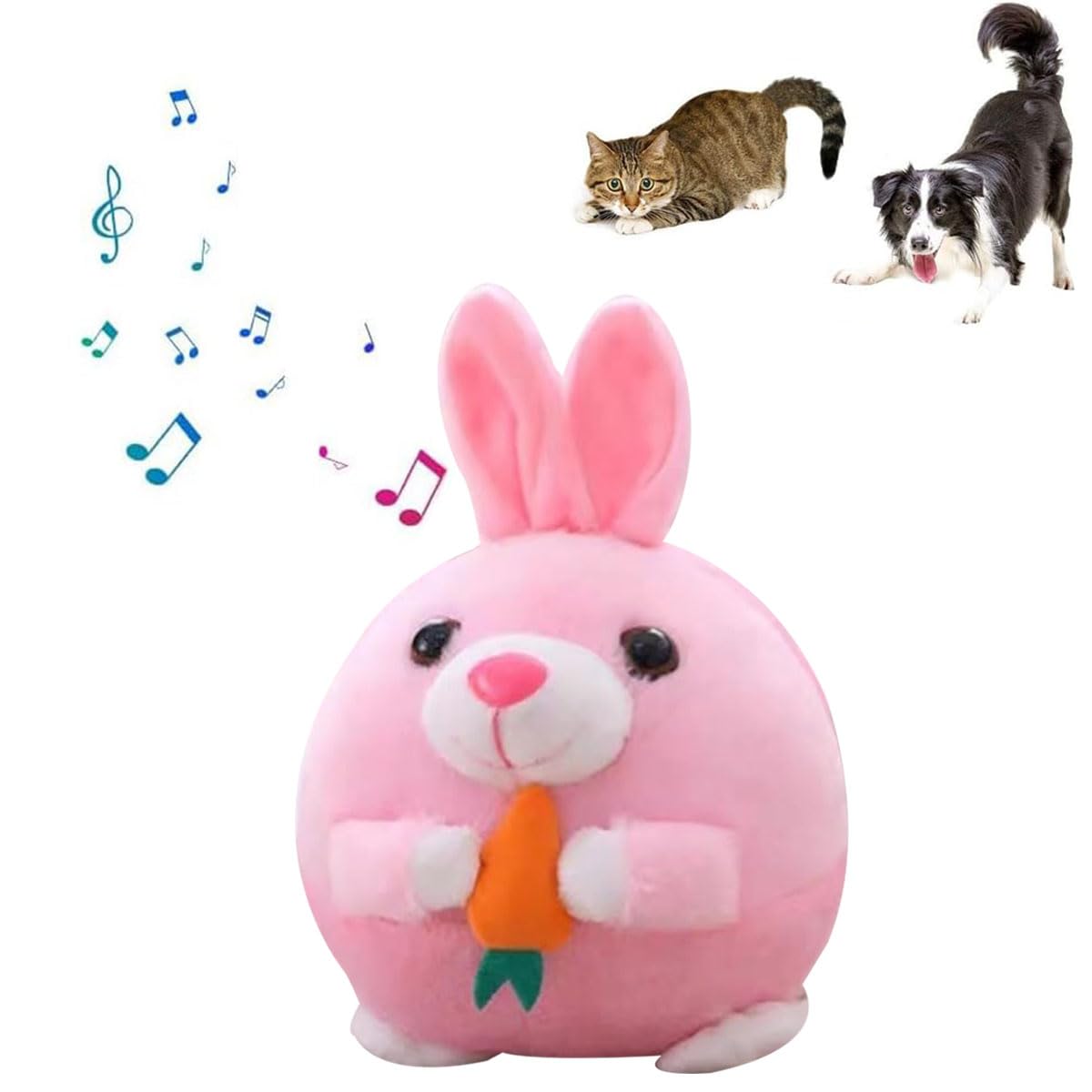 Active Moving Pet Plush Toy