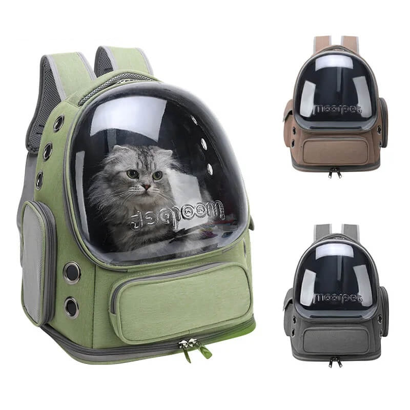 Cat Backpack Carrier With Bubble Window | Smile-Mart.com