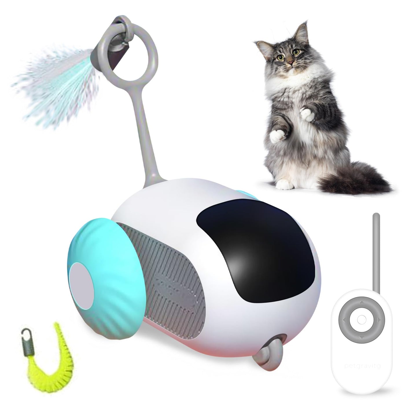 Interactive Cat Toys, Remote Control Car Kitten Toy