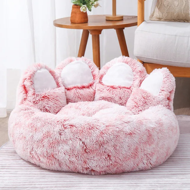 Bear Paw Shaped Pet Bed