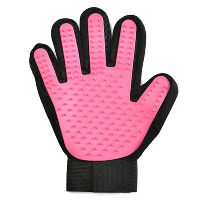 Pet Deshedding Grooming Glove For Dogs Cats