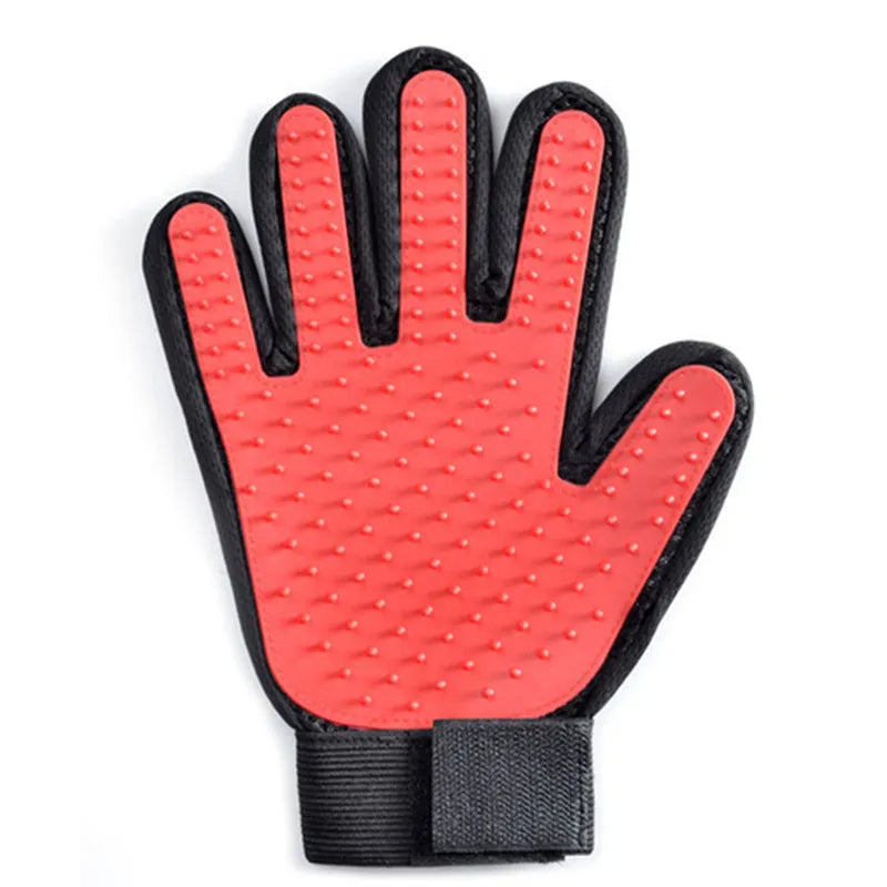 Pet Deshedding Grooming Glove For Dogs Cats